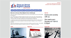 Desktop Screenshot of duncanstreetbaptistchurch.co.uk